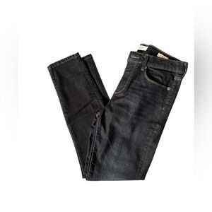 Banana Republic Black High Rise Skinny Jeans Sz 29w